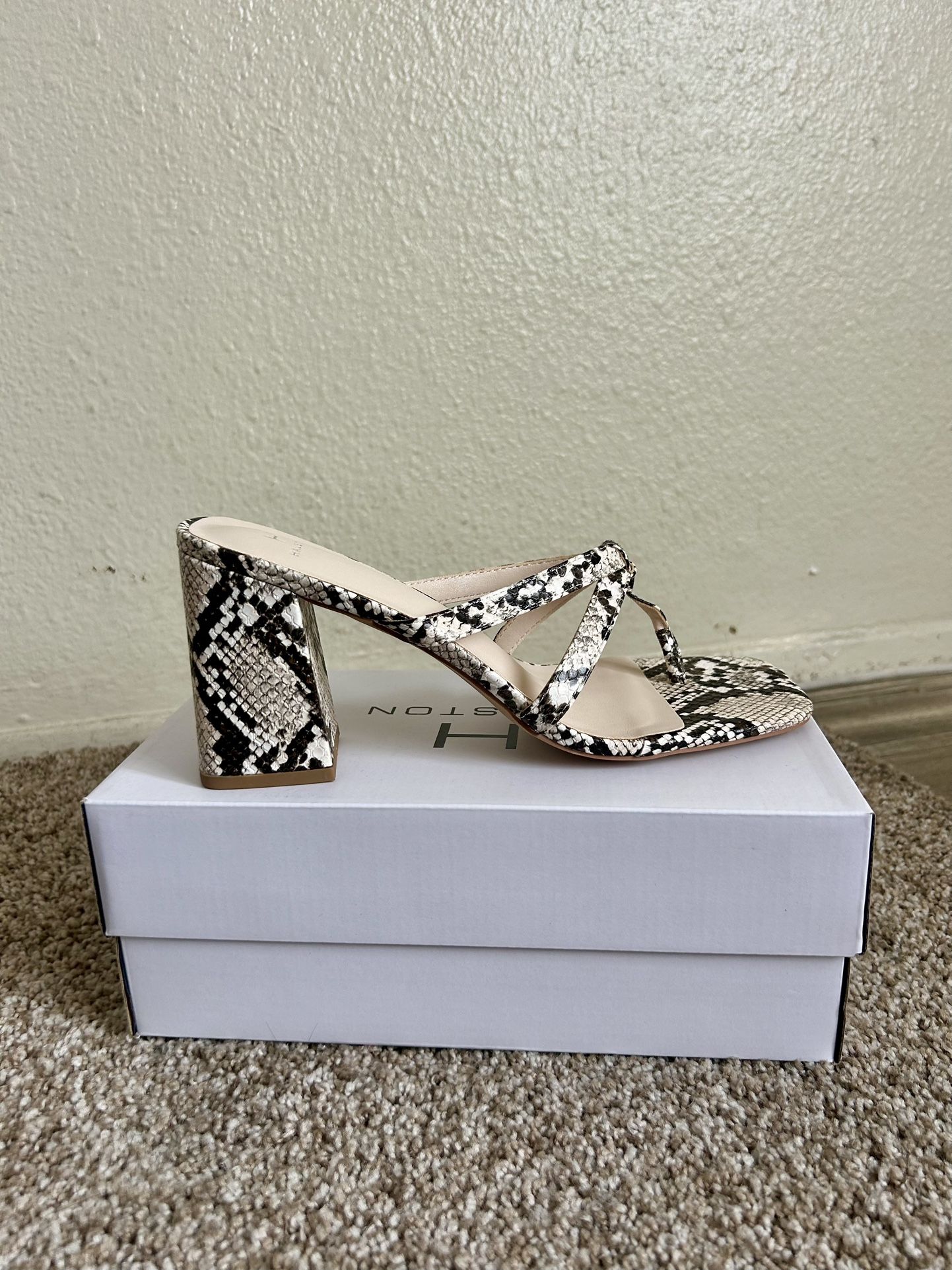 Strappy heels