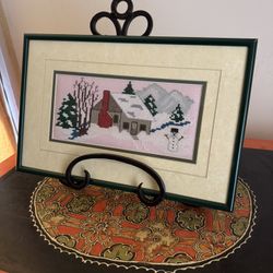 Vintage Crosstitch Christmas