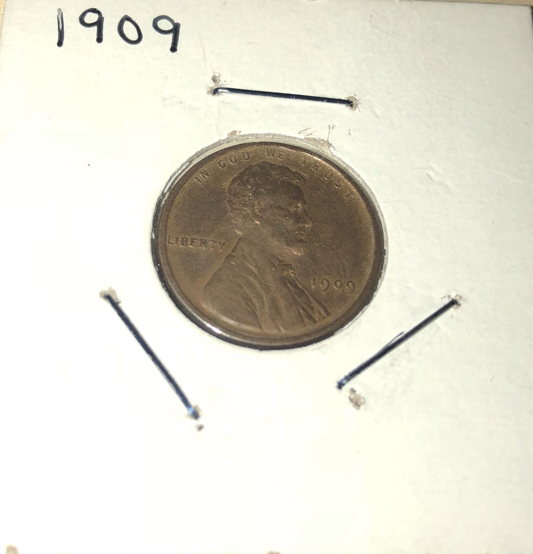 1909 wheat pennies