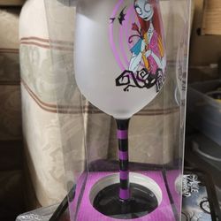 The Nightmare Before Christmas Glass Goblet