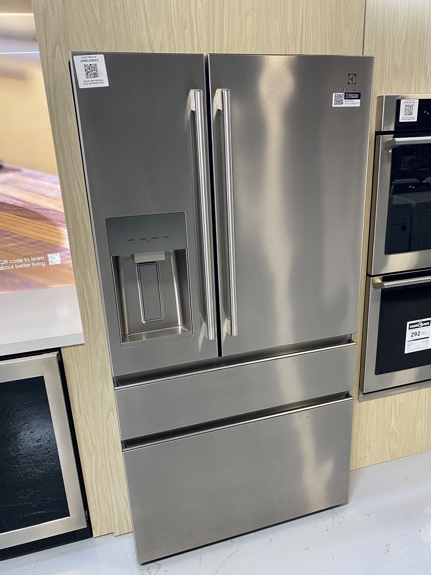 Stainless Steel 21.4 Cu. Ft. Counter Depth French Door Refrigerator