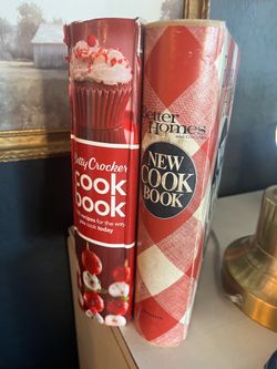 Set of vintage Betty Crocker cookbooks