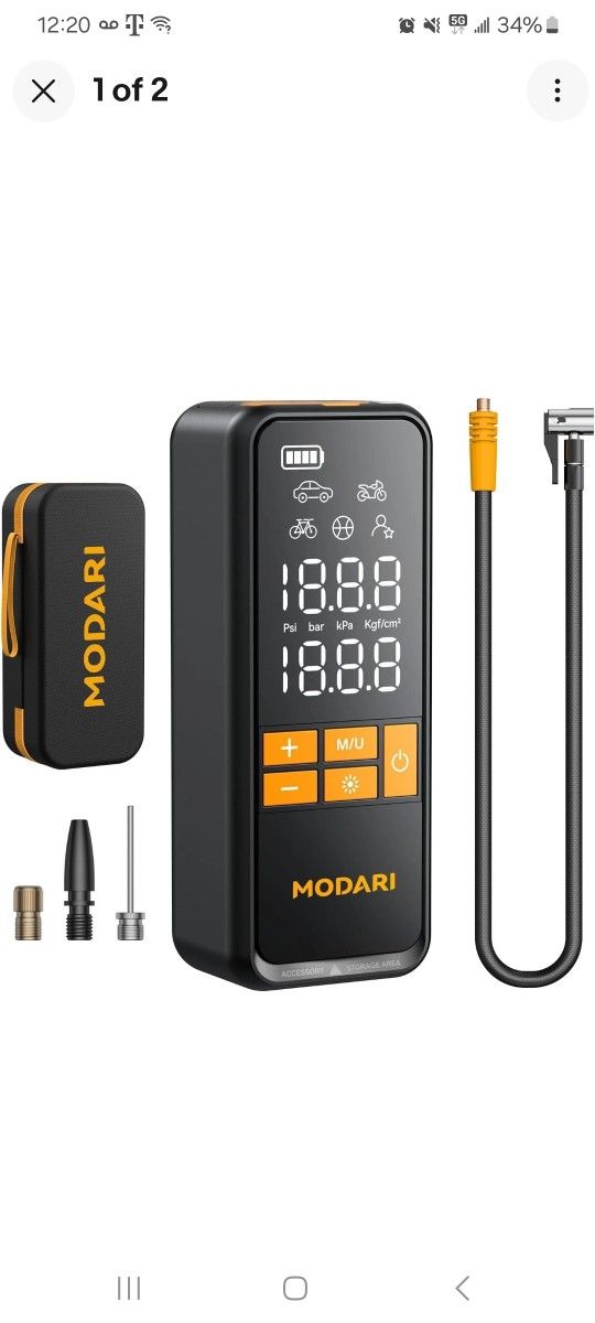 Portable Tire Inflator – Fast, Powerful, and Easy to Use