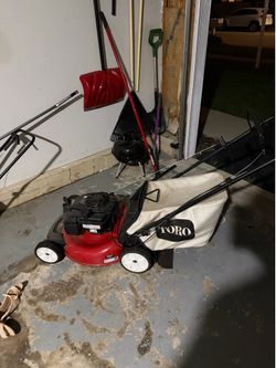 Lawnmower and trimmer