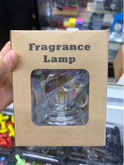 Brand New Fragrance Lamp - Glass Aroma Oil / Wax Burner in Box