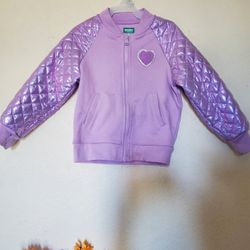 Toddler Girl Bomber Jacket