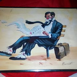 Vintage Traveling Clown