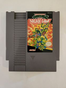 Teenage Mutant Ninja Turtles II The Arcade Game (Nintendo NES)