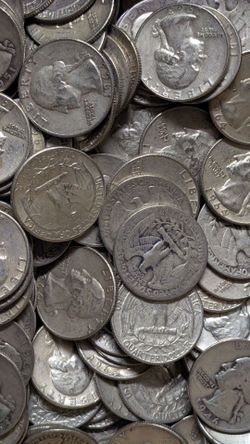 Silver coins WAY WAY below melt
