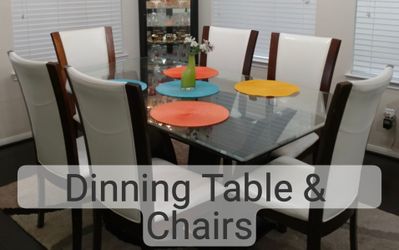 Dinning Table & Chair $299 (Retail Price $1450)