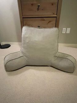 Gray Back Rest Pillow