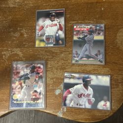 Ken Griffey And Kenny Lofton Cards