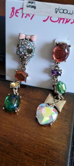 Betsy Johnson earrings