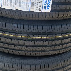4 Tires Trailer Tires 225x75-15 $300 