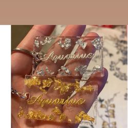 Zodiac Keychain 