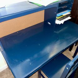 *Pickup Only* Blue Kids Desk
