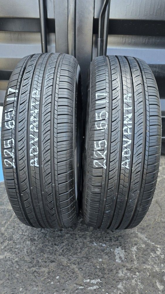 2 USED TIRES 225/65/17 Advanta ER-800 w/90% Thread Both Installed and Balanced $140 ($70 each)