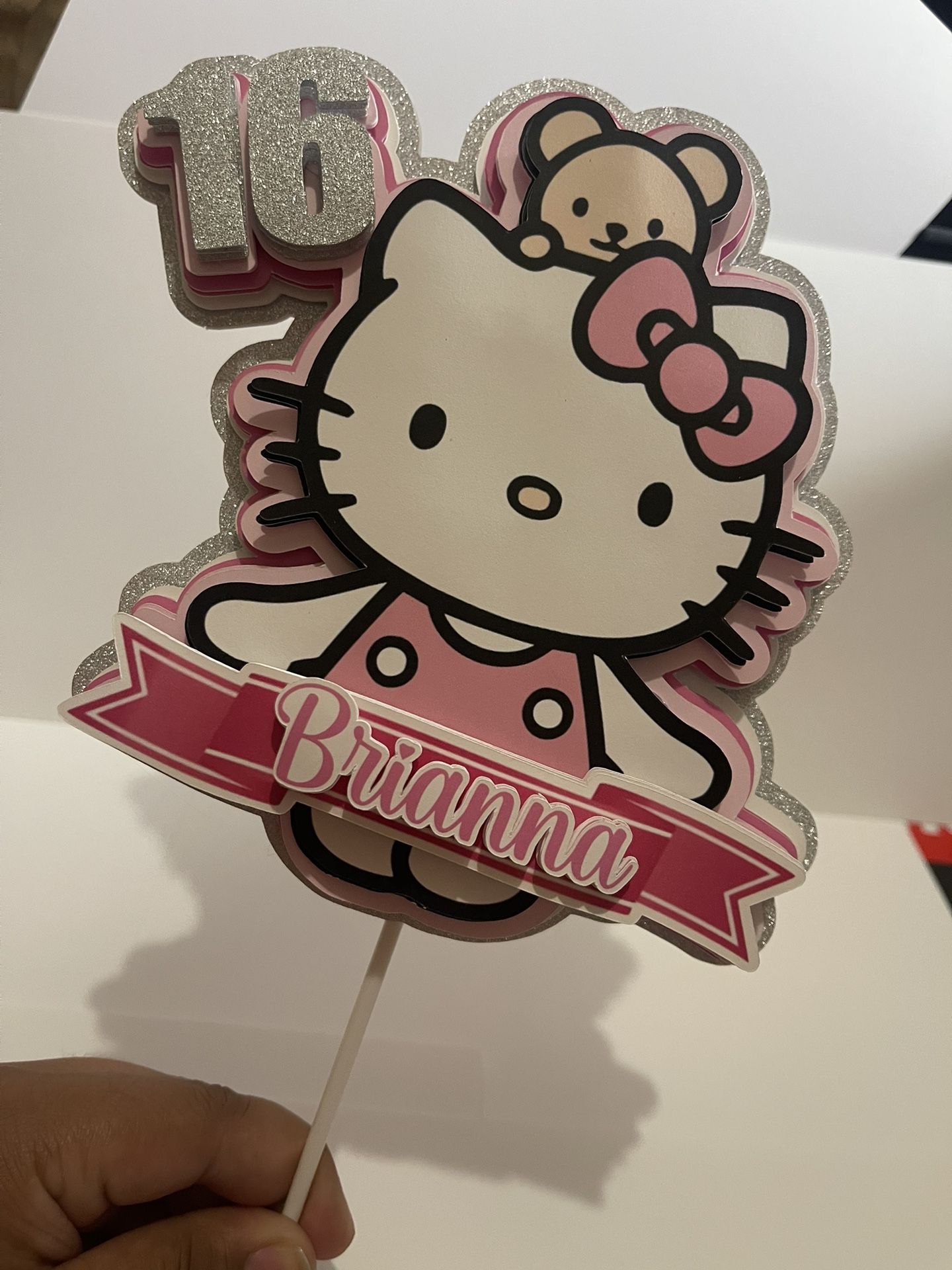 3D Cake Topper