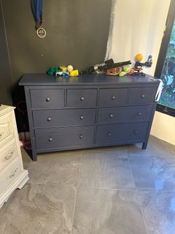 IKEA dresser blue free chest of drawers