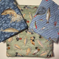 Fishing Themed Fabrics 