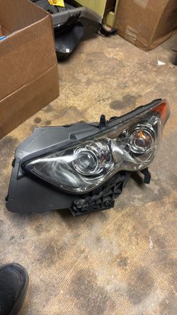 2017 fx qx headlight