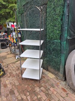 Shelf heavy duty 24 x 24 n 82 inch tall.  Indoor/outdoor