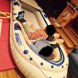 Inflatable Boat Hard Bottom With Everything 