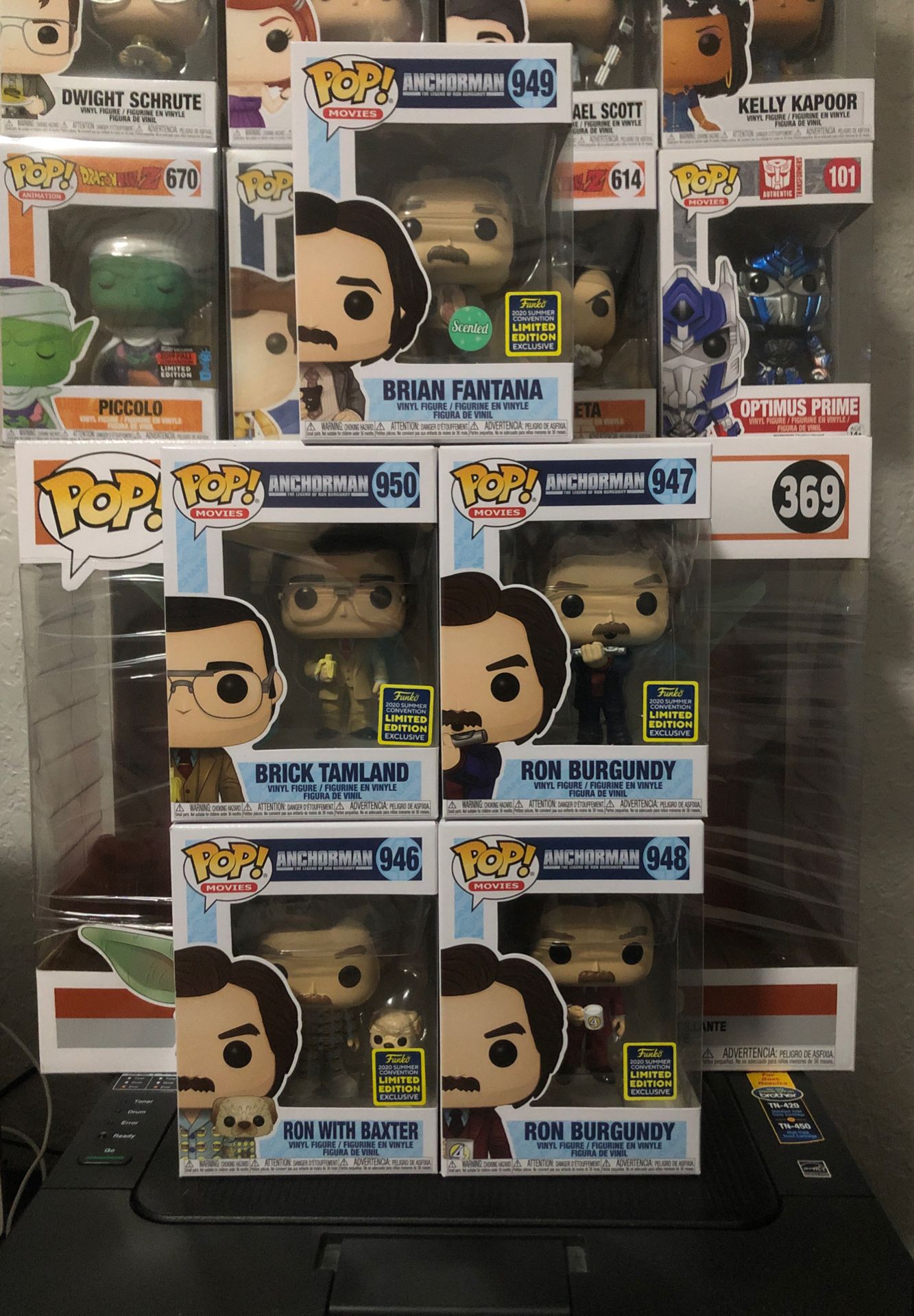 Anchorman Pop Set (SDCC 2020)