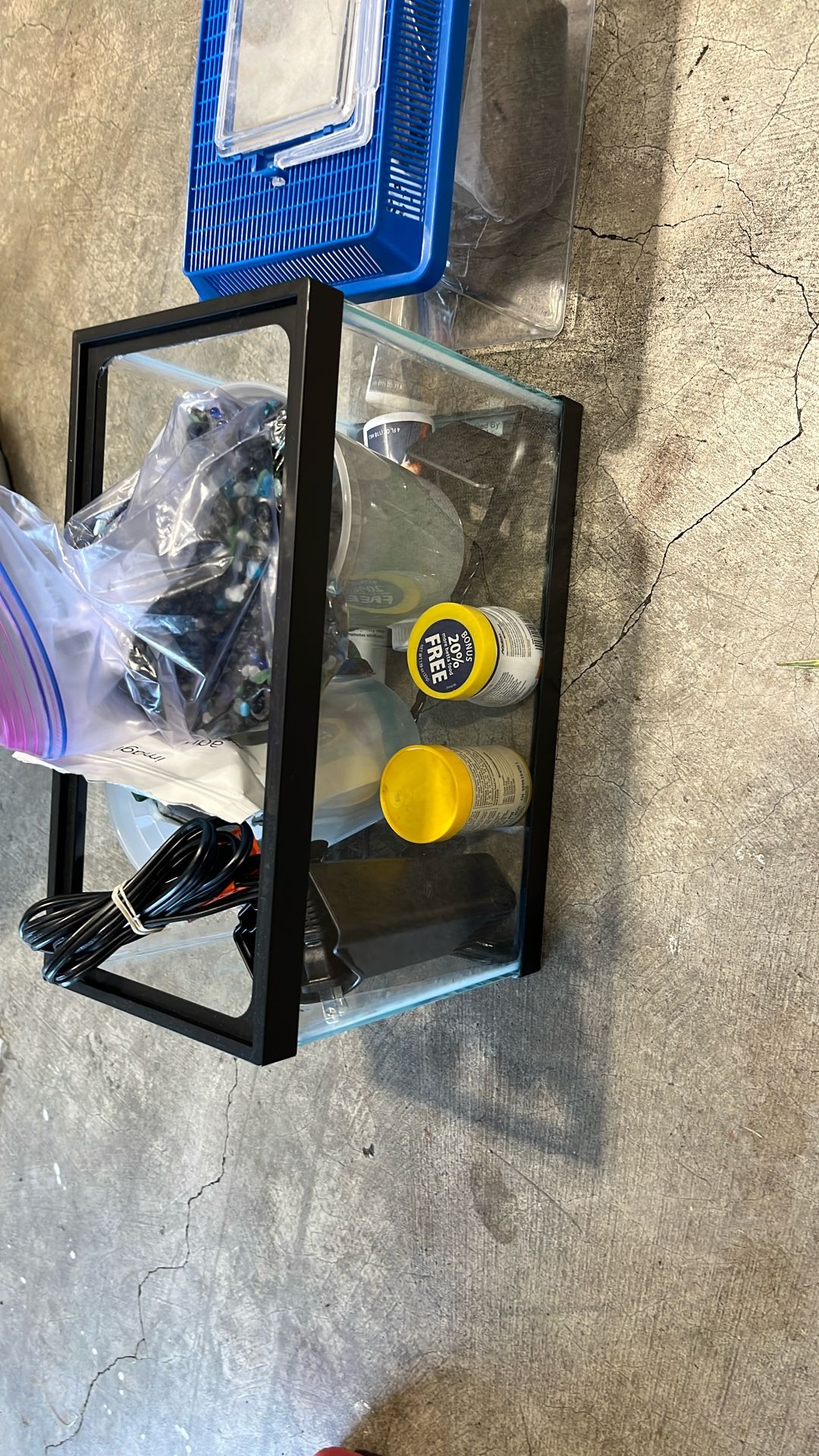 Fish Tank and Supplies