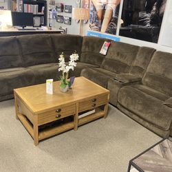 Oversized Reclining Sectional! Sale! $1,999! Easy Financing! ☎️🛋️✨ 