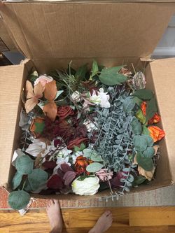 Faux wedding flowers