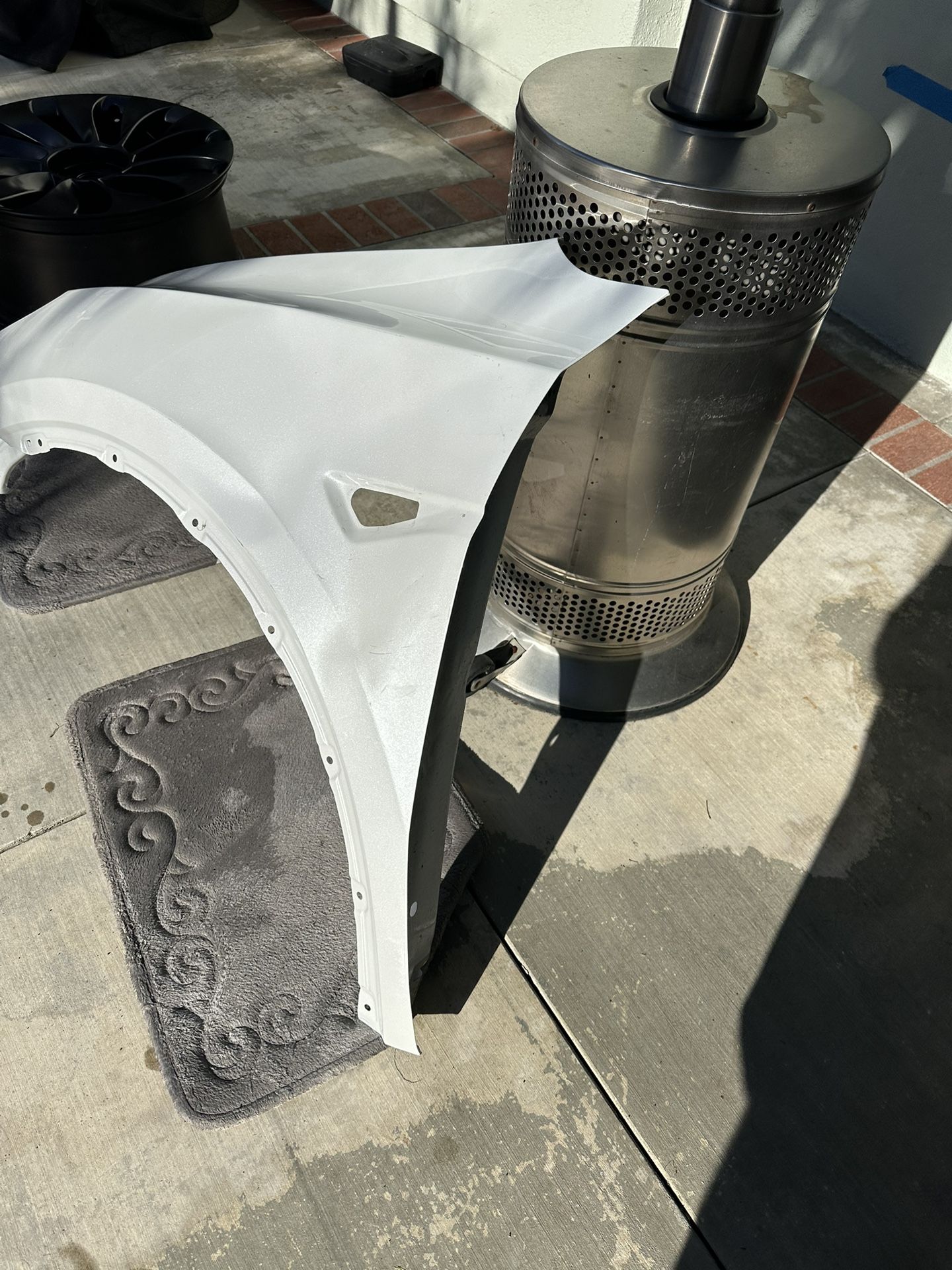 Tesla Fender And Rim