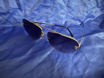Cartier Panthère Pilot (Model CT0065S) Sunglasses Without Case Free Shipping