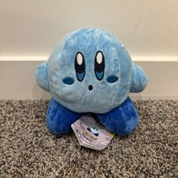 Mini Blue Kirby Plush Stuffed Toy
