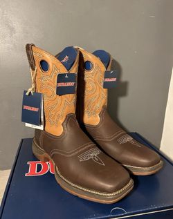 Durango Men's Rebel Saddle Up Square Toe Western Boot Size 12 Brown/Tan bota vaquera