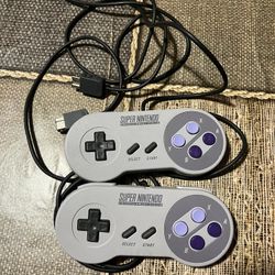 Nintendo SNES Wii Controllers