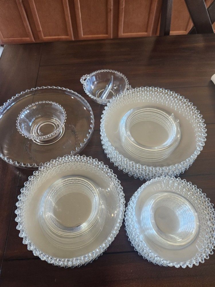 Candlewick Plates
