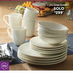 Vajilla De Princess House Wildflower Nueva Son 16 Piezas 