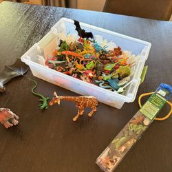 Plastic Bugs/Toy Figures