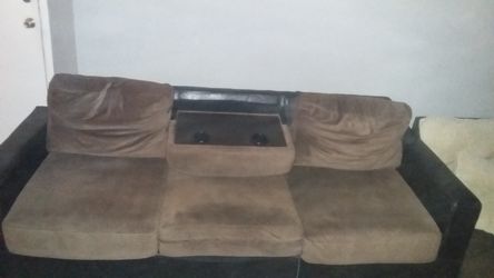 Brown couch