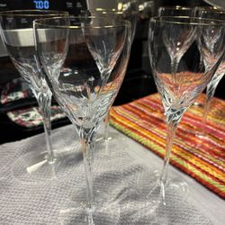 LENOX Crystal Wine Glasses