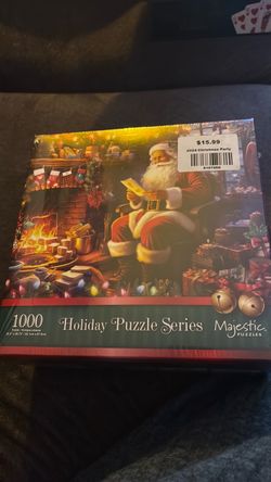 Majestic Puzzles Holiday 1000-Piece Jigsaw Puzzle