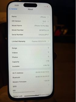 iPhone 16 pro