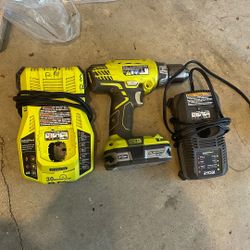 Ryobi Drill And Chargers