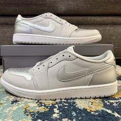 Nike Air Jordan 1 Retro Low OG “Metallic Silver”