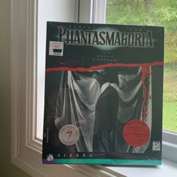 PHANTASMAGORIA 1995, Computer Game For Windows  New Still In Box With Plastic Intact Never Opened Bought Brand New   FromSierra