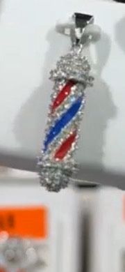 925 Sterling Silver Pendant & Moissanite