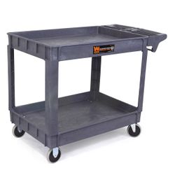 WEN 500-Pound Capacity 46 By 25.5 Inch Extra Wide Service Utility Cart