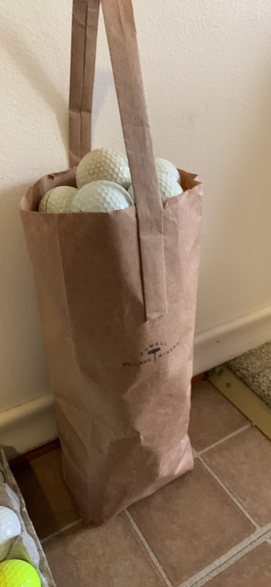 Clean Golf Balls-bag Of Approx 60 Balls