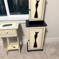 3 Piece Small Armoire Set